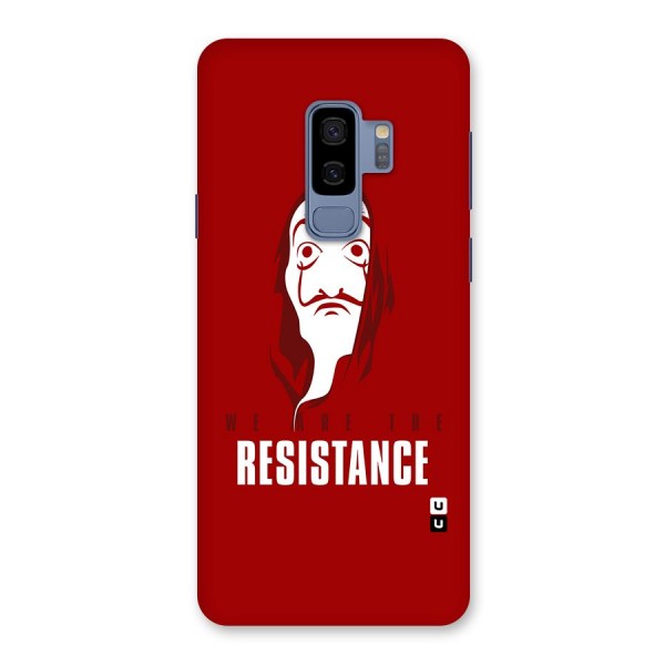 We Are Resistance Back Case for Galaxy S9 Plus
