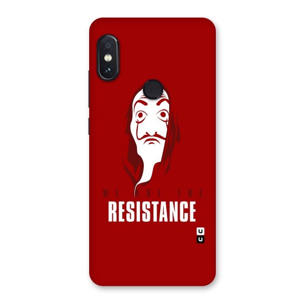 We Are Resistance Back Case for Redmi Note 5 Pro