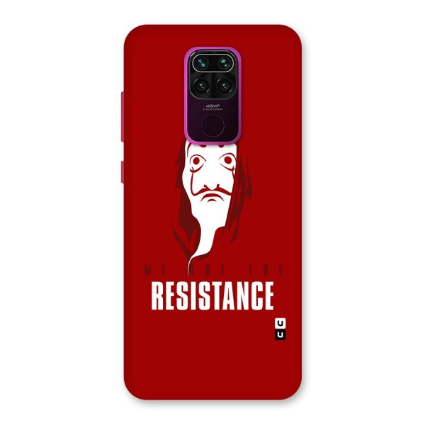 We Are Resistance Back Case for Redmi Note 9