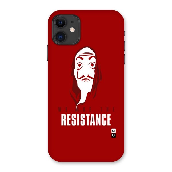 We Are Resistance Back Case for iPhone 11