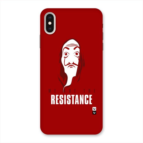 We Are Resistance Back Case for iPhone XS Max