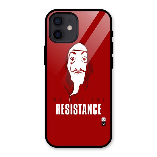 We Are Resistance Glass Back Case for iPhone 12