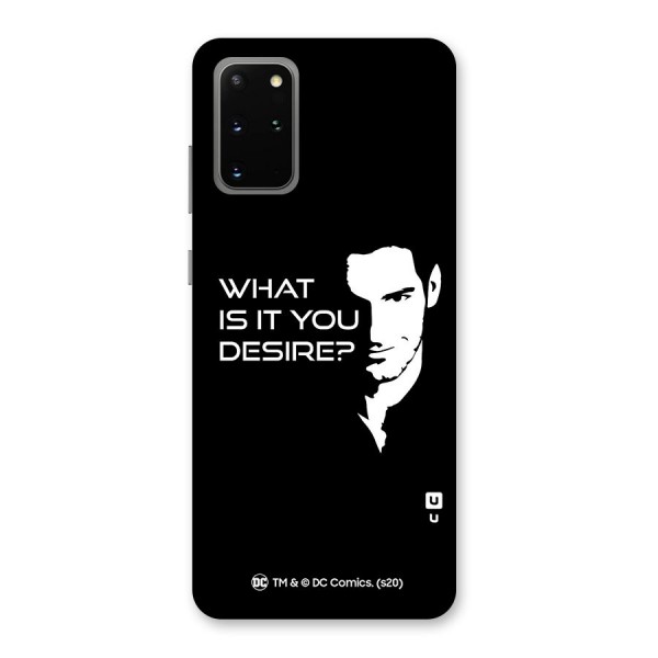 What Do You Desire Back Case for Galaxy S20 Plus