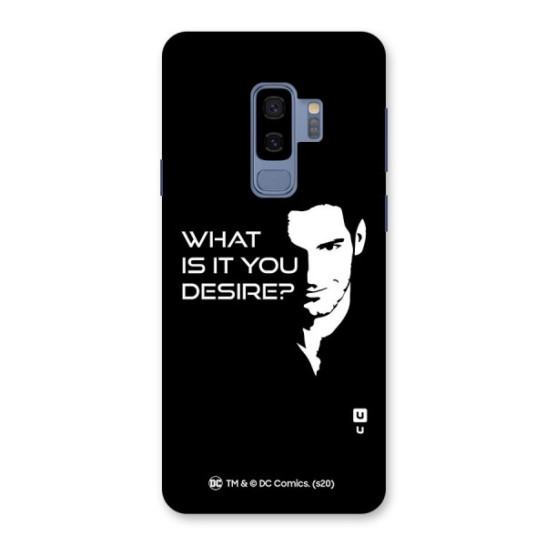 What Do You Desire Back Case for Galaxy S9 Plus