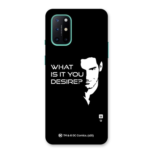 What Do You Desire Back Case for OnePlus 8T