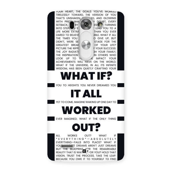 What If Back Case for LG G3 Mini