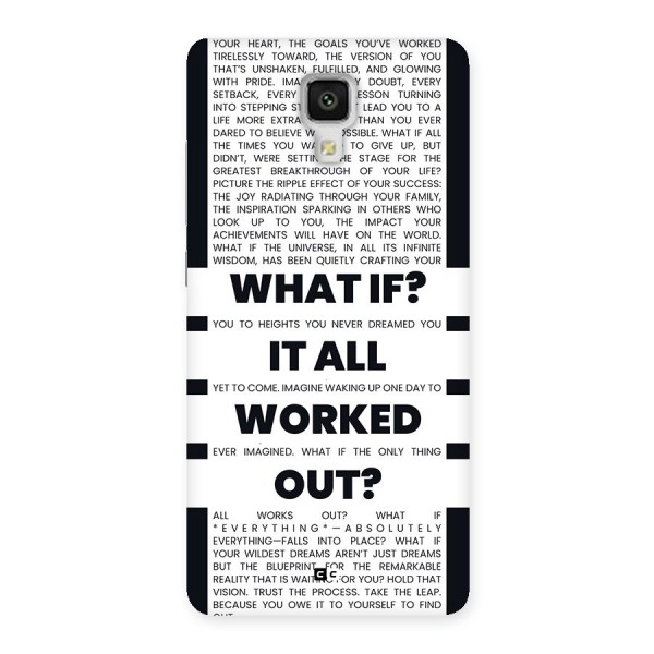 What If Back Case for Mi4