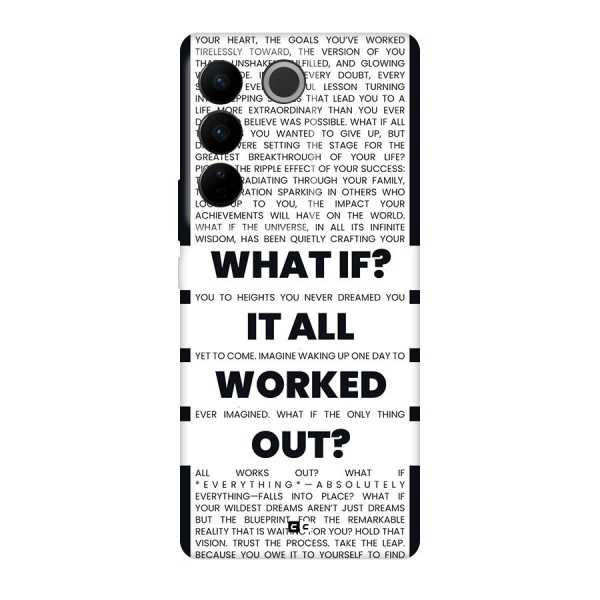 What If Back Case for Vivo V27
