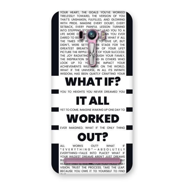 What If Back Case for Zenfone Selfie
