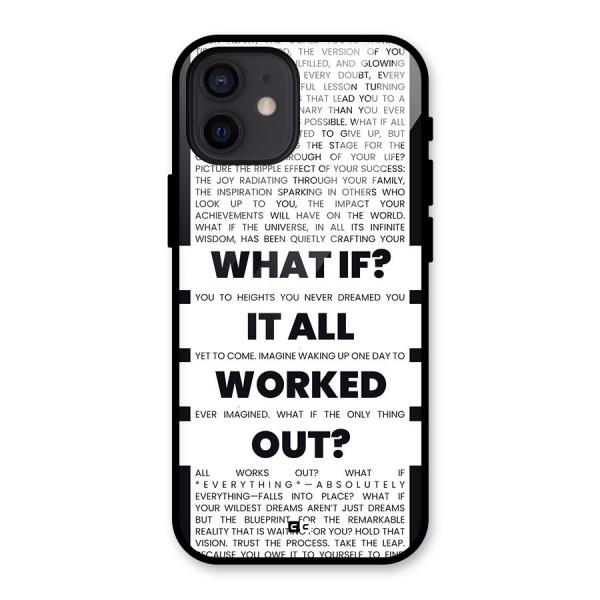 What If Back Case for iPhone 12