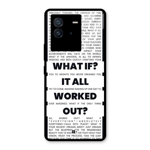 What If Glass Back Case for Vivo iQOO Neo 6 5G