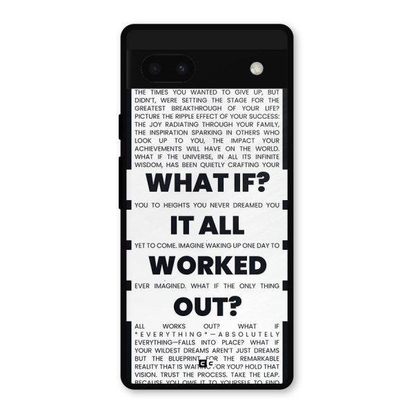 What If Metal Back Case for Google Pixel 6a