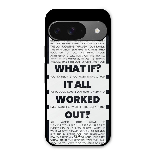 What If Metal Back Case for Google Pixel 9