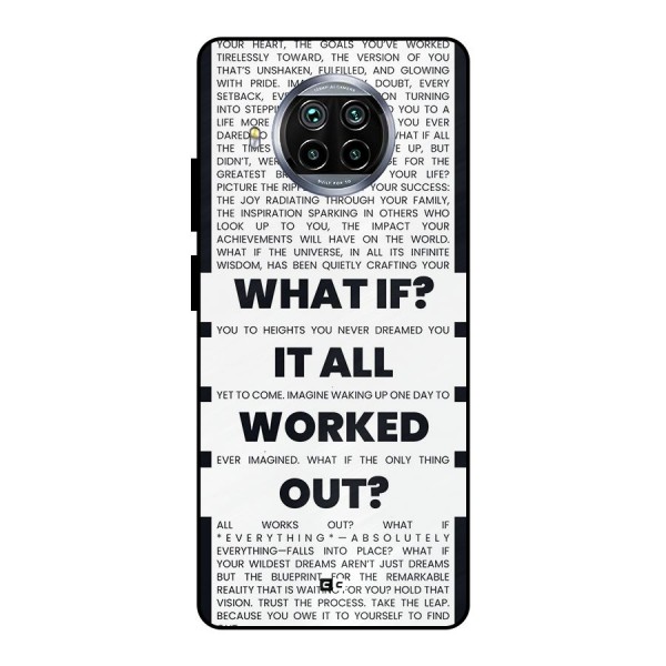 What If Metal Back Case for Mi 10i