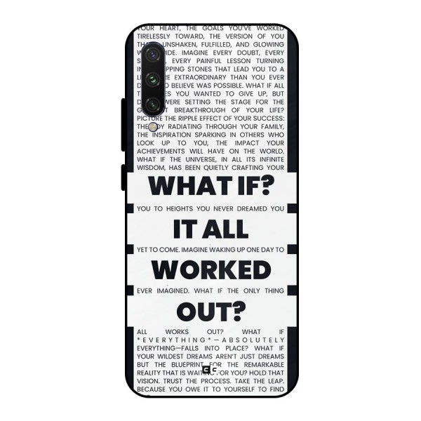 What If Metal Back Case for Mi A3