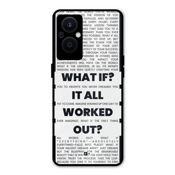 What If Metal Back Case for Oppo F21s Pro 5G
