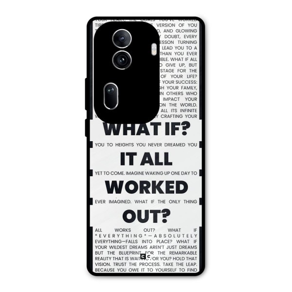 What If Metal Back Case for Oppo Reno11 Pro 5G