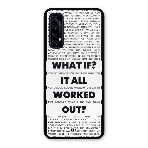 What If Metal Back Case for Realme 7