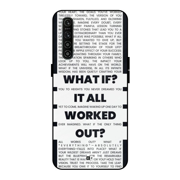 What If Metal Back Case for Realme XT