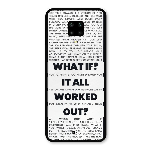 What If Metal Back Case for Redmi Note 9 Pro Max