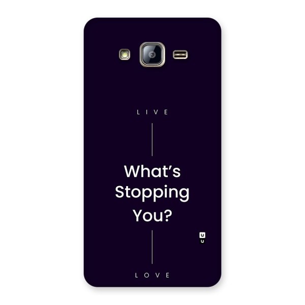 What Stopping You Back Case for Galaxy On5