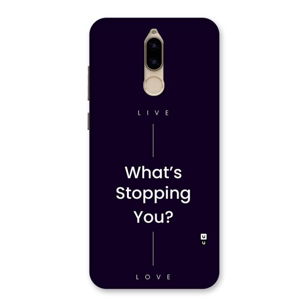 What Stopping You Back Case for Honor 9i