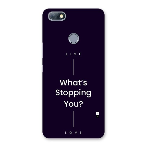 What Stopping You Back Case for Infinix Note 5