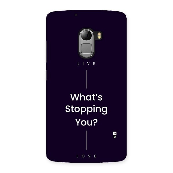 What Stopping You Back Case for Lenovo K4 Note