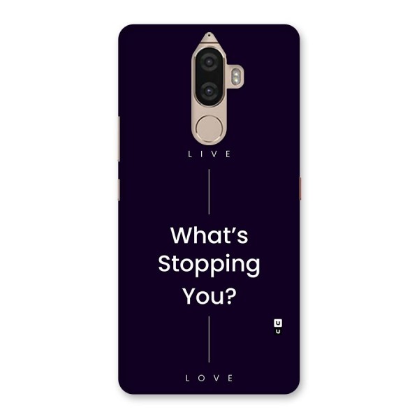 What Stopping You Back Case for Lenovo K8 Note