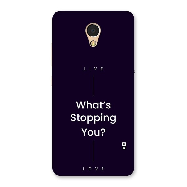 What Stopping You Back Case for Lenovo P2