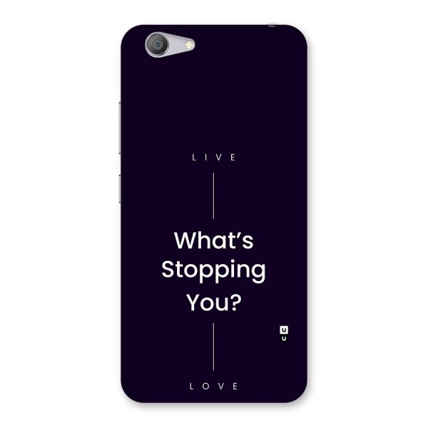 What Stopping You Back Case for Vivo Y53