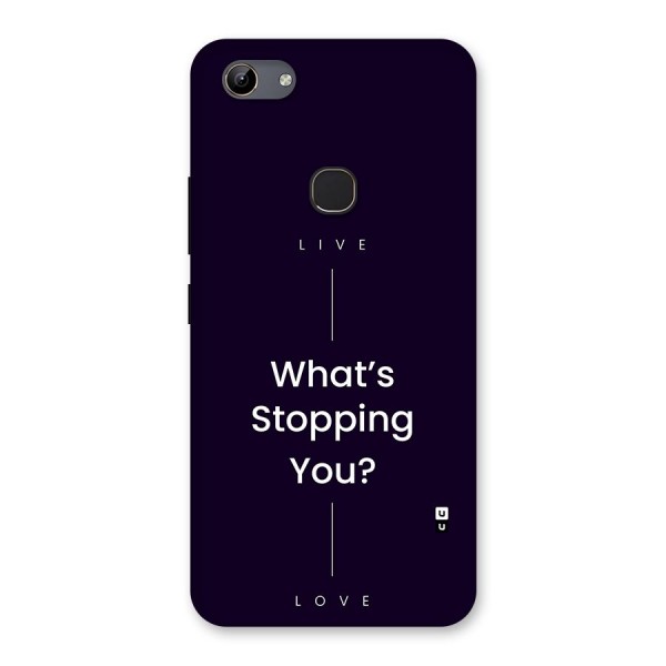 What Stopping You Back Case for Vivo Y81