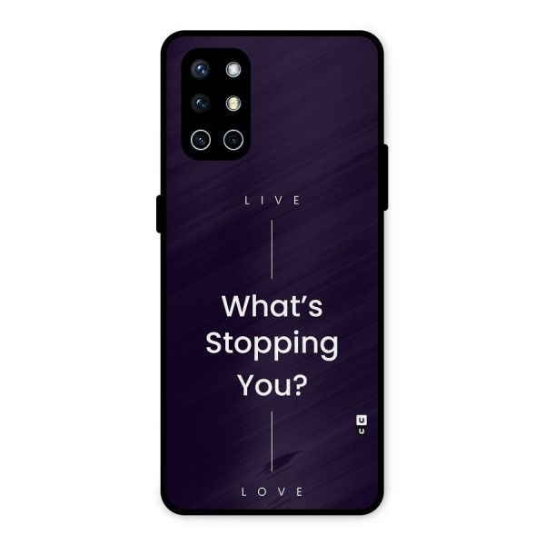 What Stopping You Metal Back Case for OnePlus 9R