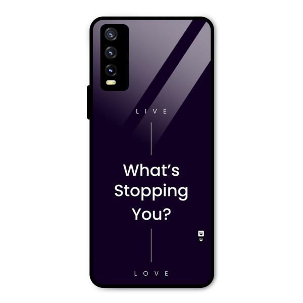 What Stopping You Metal Back Case for Vivo Y20t