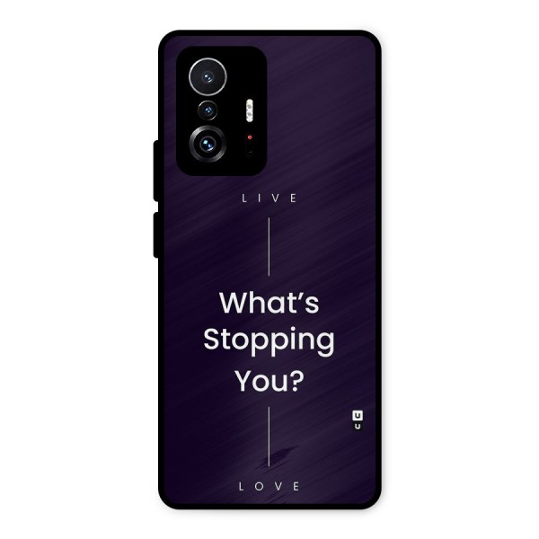 What Stopping You Metal Back Case for Xiaomi 11T Pro