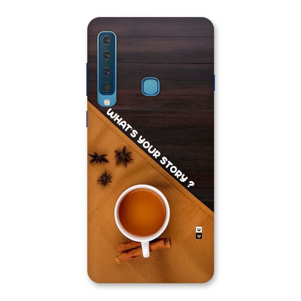 Whats Your Tea Story Back Case for Galaxy A9 (2018)
