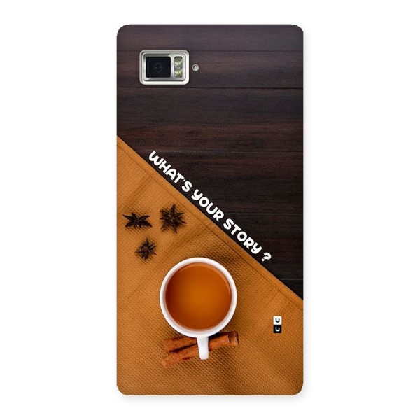 Whats Your Tea Story Back Case for Lenovo Vibe Z2 Pro K920