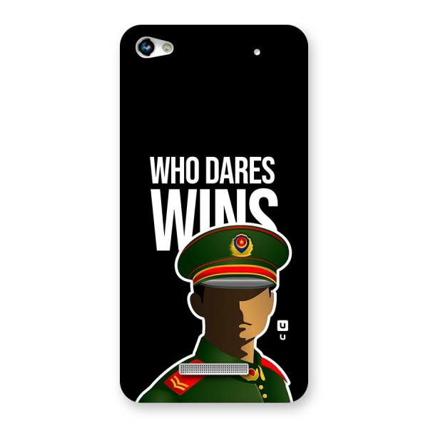 Who Dares Wins Back Case for Canvas Hue 2 A316