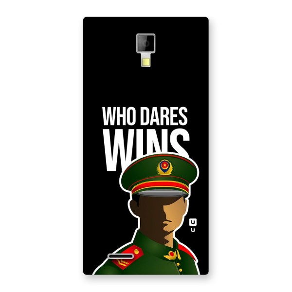 Who Dares Wins Back Case for Canvas Xpress A99