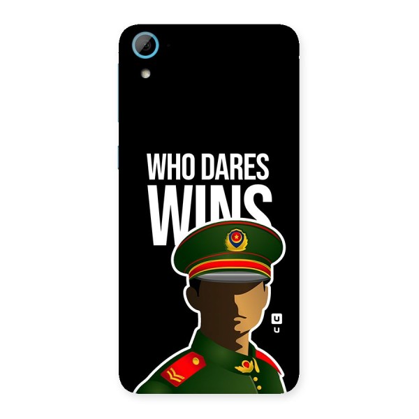 Who Dares Wins Back Case for Desire 826