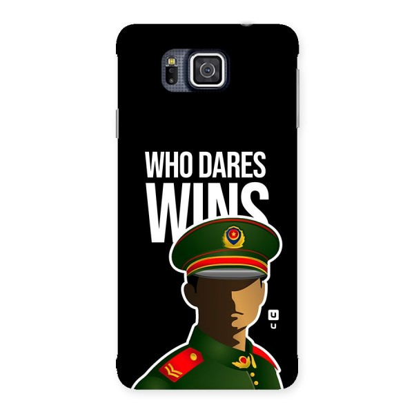 Who Dares Wins Back Case for Galaxy Alpha