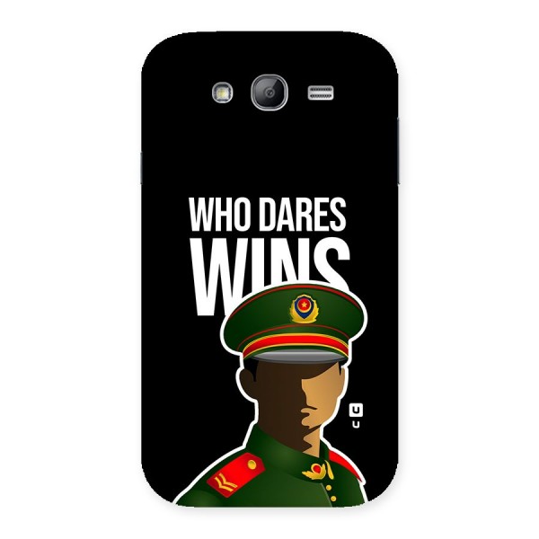Who Dares Wins Back Case for Galaxy Grand Neo