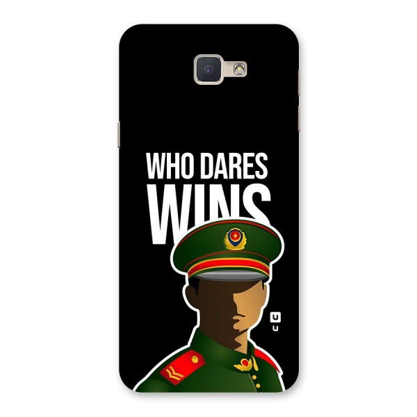 Who Dares Wins Back Case for Galaxy J5 Prime