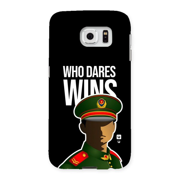 Who Dares Wins Back Case for Galaxy S6