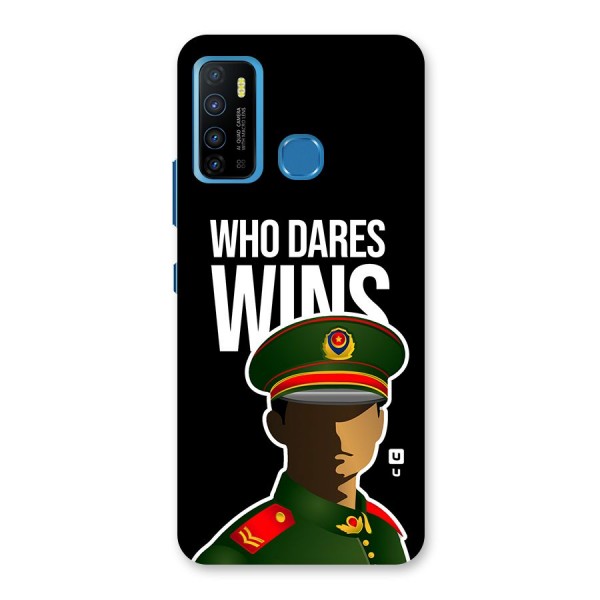 Who Dares Wins Back Case for Infinix Hot 9