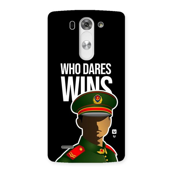 Who Dares Wins Back Case for LG G3 Mini