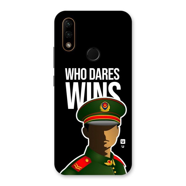 Who Dares Wins Back Case for Lenovo A6 Note