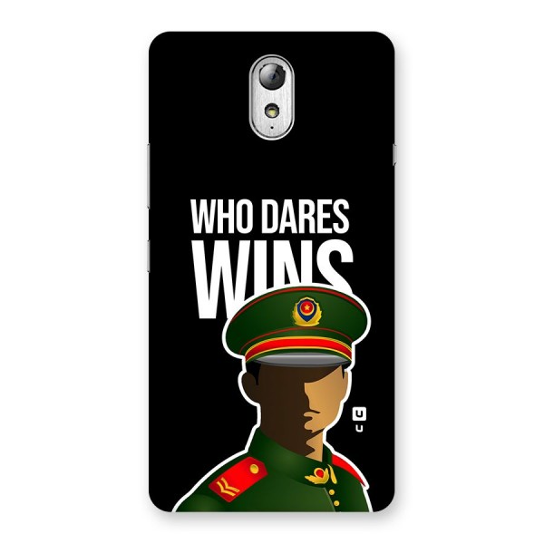 Who Dares Wins Back Case for Lenovo Vibe P1M