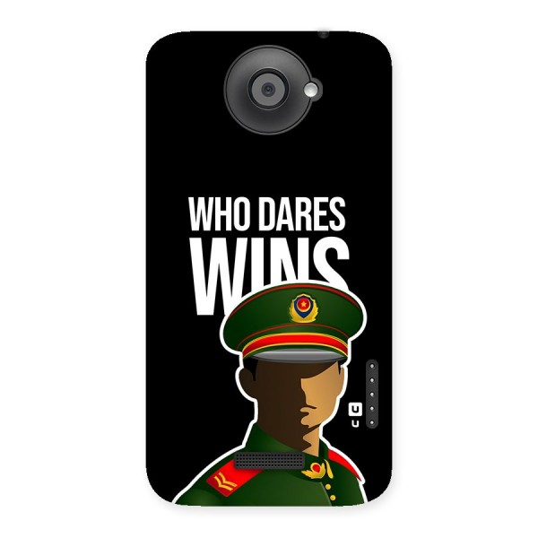 Who Dares Wins Back Case for One X