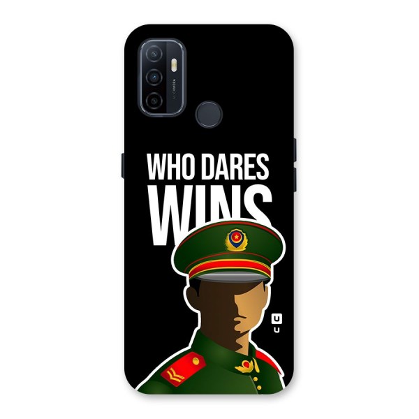 Who Dares Wins Back Case for Oppo A32